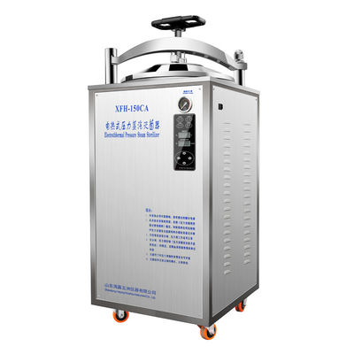acero inoxidable del vapor 150L del esterilizador del CE vertical de la autoclave