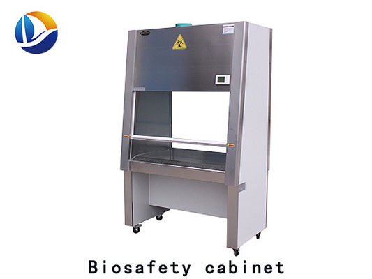100 esterilización ULTRAVIOLETA de la protección BSCA del gabinete llano de la seguridad biológica