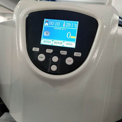 Centrifugadora de poca velocidad 24×10mL de la muestra en colores reales de TFT LCD