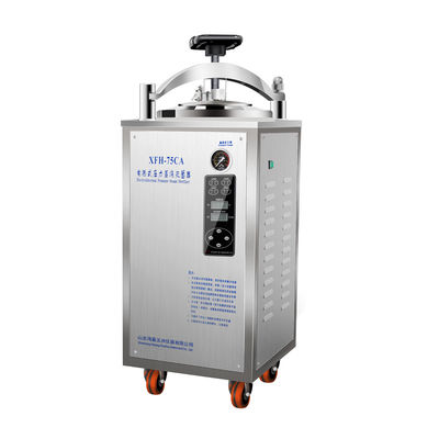 Carbón del esterilizador del vapor del laboratorio del LCD y calefacción de la electricidad