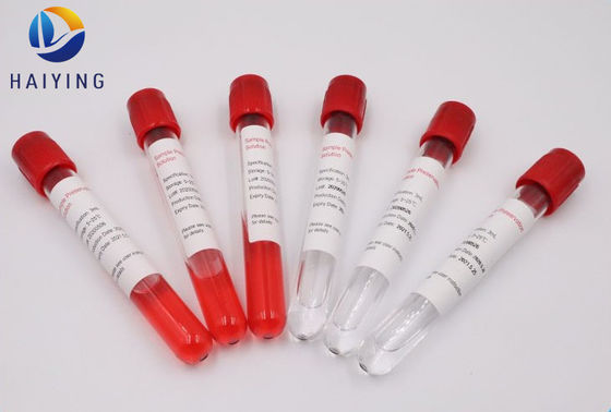 Prueba de la gripe del virus de los tubos del espécimen de la sangre del óxido de etileno 5ml/10ml
