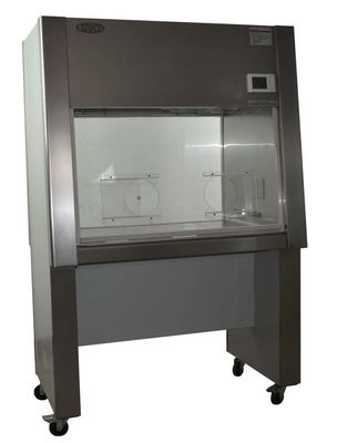 el gabinete de seguridad biológico 0.38mps clasifica la exhibición de 2 LCD